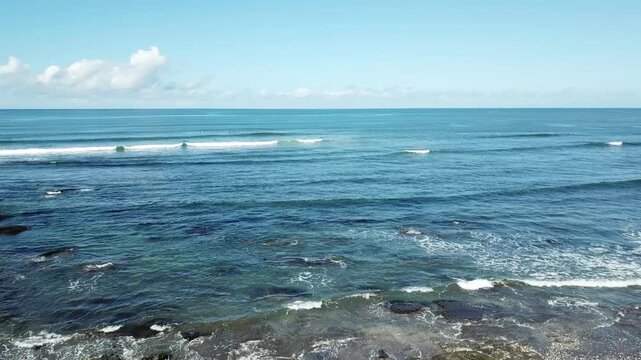 beautiful view of Kedungu Beach, Bali during the day