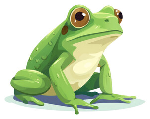 Fototapeta premium PNG Frog amphibian wildlife animal transparent background