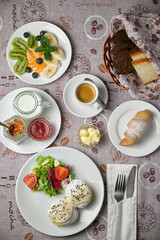 Delicious Breakfast Spread