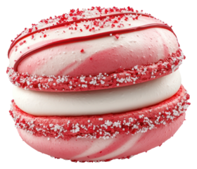 PNG A Christmas macaron confectionery dessert sweets.