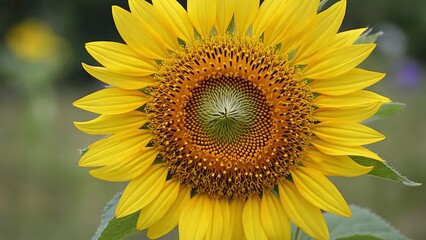 Golden Sunflower Bloom