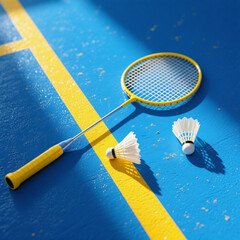 a badminton racket