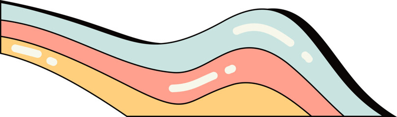 Retro Rainbow Corner