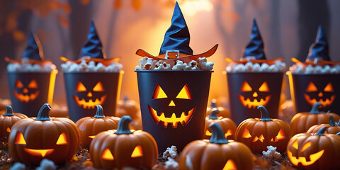 Spooky Halloween display