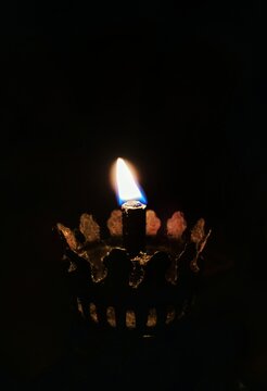 A semprong lamp that is often used in Indonesia
