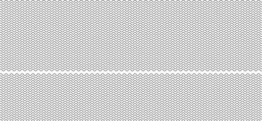 Abstract geometric pattern featuring repeating hexagonal shapes, divided by a zigzag line.