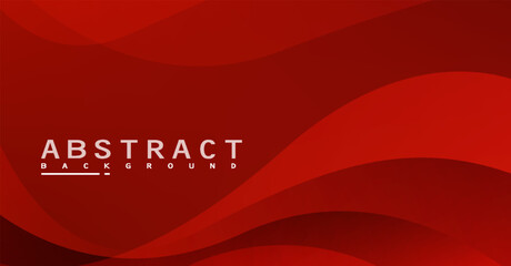 Abstract background featuring flowing, layered shapes in various shades of red, creating a dynamic and textured visual effect.
