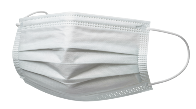 Essential white surgical mask for safety and well being now