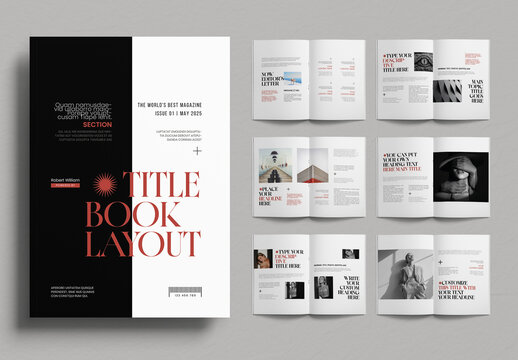 Book Layout Template