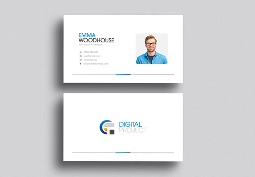 Modern Minimalist Business Card Design