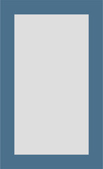 Simple Flat Rectangle Border with a Solid Color Backdrop Template