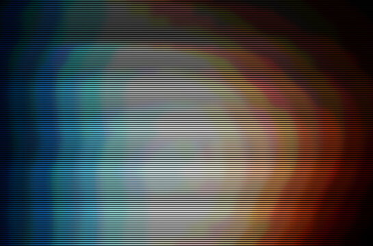 A scan line screen display with rgb shift glitch abstract background