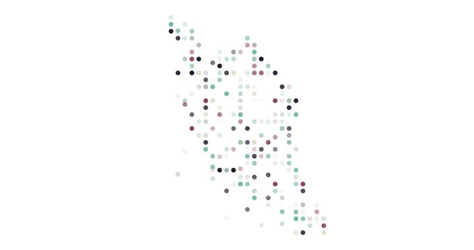 Malaysia Abstract Mapping With Circle Particles