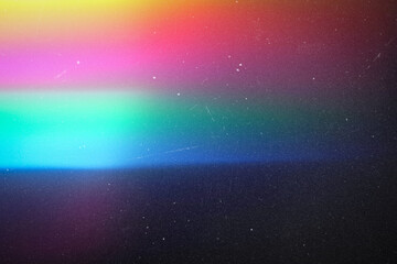 light leak overlay effect with scratch dust and colorful light leaks,retro noisy film texture light...
