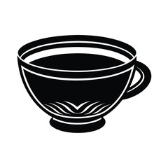 Traditional Chinese Tea Cup Icon