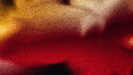 Abstract red and gold textured grunge background with vintage artistic feel
