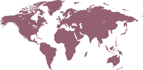 Modern Vector World Map