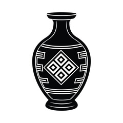 Korean Porcelain Vase Traditional Icon