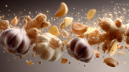An In-Depth Scientific Analysis of the Synergistic Relationship Between Garlic and Ginger in Enhancing Natural Antimicrobial Properties for Health and Food Safety