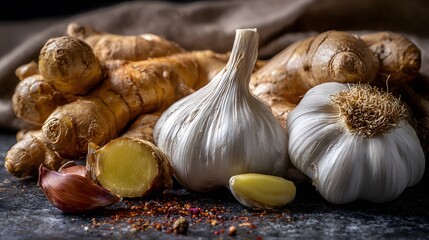 Investigative Report on the Synergistic Enhancement of Antimicrobial Effects Through the Combination of Garlic and Ginger in Health and Food Industries