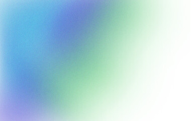 Obraz premium Abstract digital artwork with vibrant gradients of blue and green. Soft, blurred transitions between colors. Jagged, irregular edge