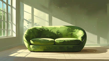 Tranquil waterfall cascading into peaceful pool surrounded by lush tropical greenery and nature