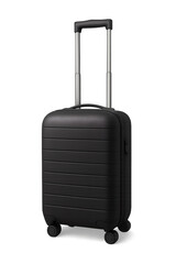 Sleek Black Carry-On Luggage