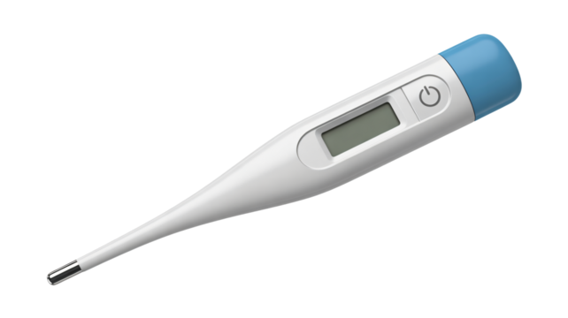 Digital thermometer for accurate fever readings and health care