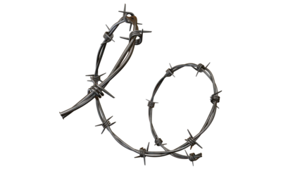 Barbed Wire Circular Double Loop