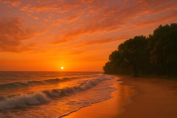 Golden Beach Sunsets