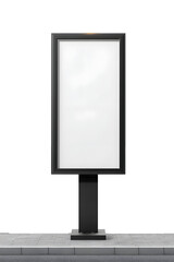 Blank advertising billboard ready for your message, perfect for branding, marketing, and promotions