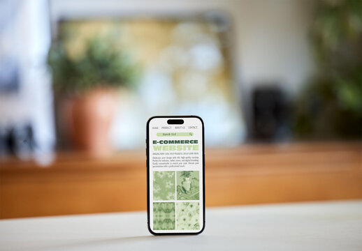 Vertical Mobile phone Template