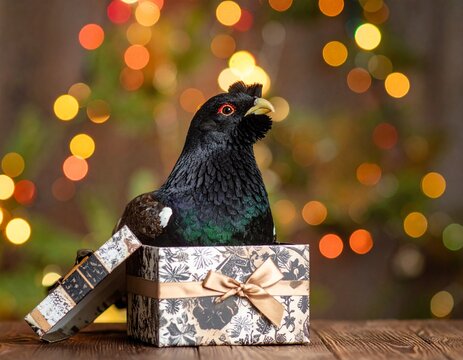 In einer Geschenkbox