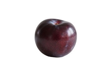 Obraz premium plum isolated on white background