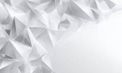 Abstract geometric pattern of light gray triangles (1)