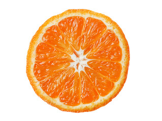 tangerine slice juicy citrus pieces