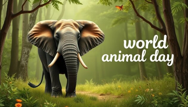 Celebrating World Animal Day with Diverse Wildlife