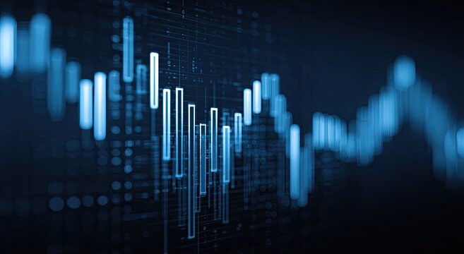 Financial data chart