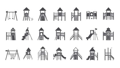 Playground Equipment Illustrations