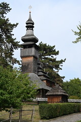 
houses in a Ukrainian village