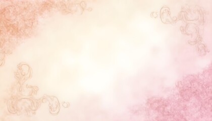 Elegant curl pattern background with pastel colors