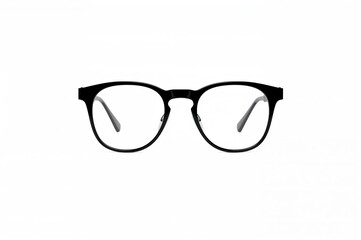 Set of magnifying lenses on a plain white backdrop