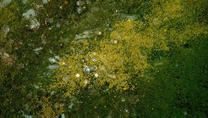 Abstract depiction of the beauty industry. Natural cosmetics enriched with seaweed extract. Chemical laboratory studies