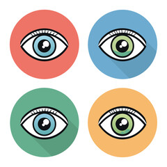 set of eyes