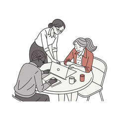 Business Vector Corporate Meeting
