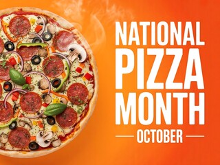Celebrate national pizza month in october with a deliciously topped pizza feast