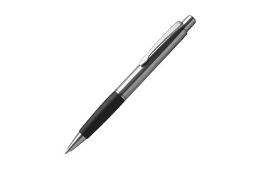 Modern sleek metallic pen with comfortable grip for professional writing