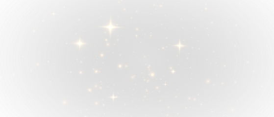 PNG Golden Light Effect, Transparent Sparkle Glow, Shiny Lens Flare with Bokeh Dust, Twinkling Star Particles and Radiant Magic Burst