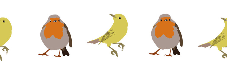 Bird con border. Bird feather silhouette symbol. Bird border isolated on a white background