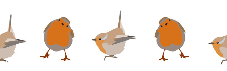 Bird con border. Bird feather silhouette symbol. Bird border isolated on a white background